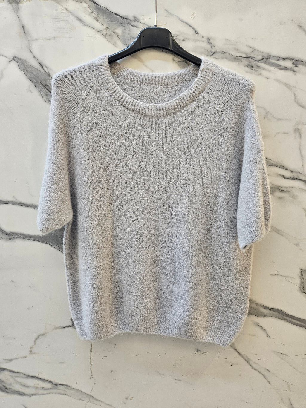 Pull Manches Courtes en Maille Fine