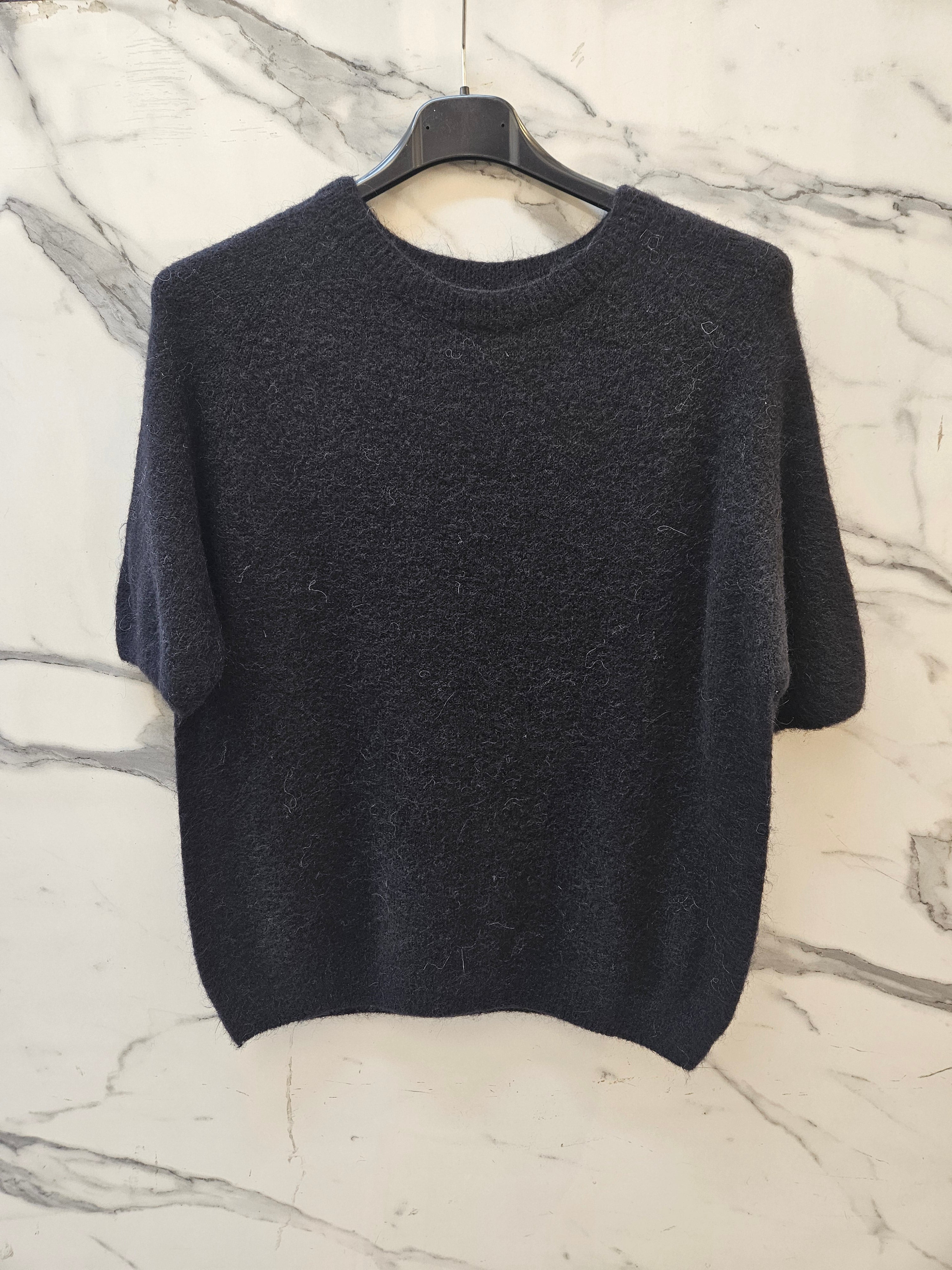 Pull Manches Courtes en Maille Fine