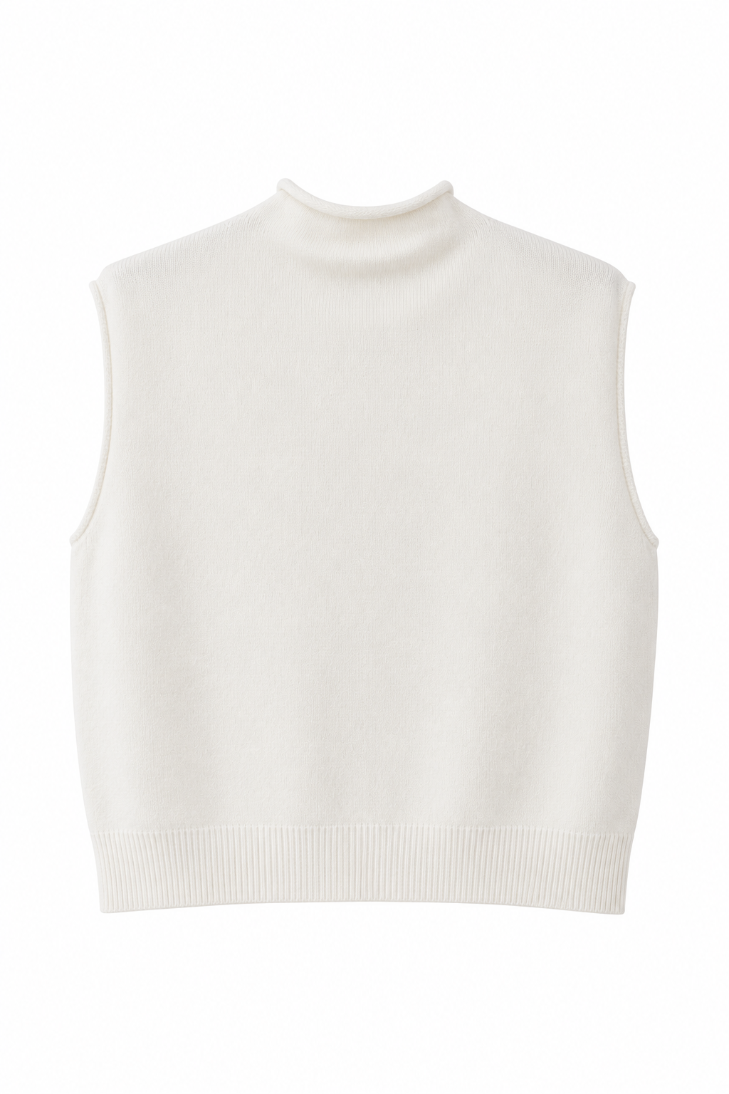 GILET PONCHO EN MAILLE À BOUTONS CONTRASTANTS