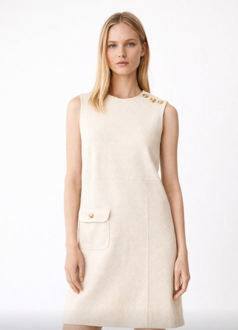 Robe milongue sans manche