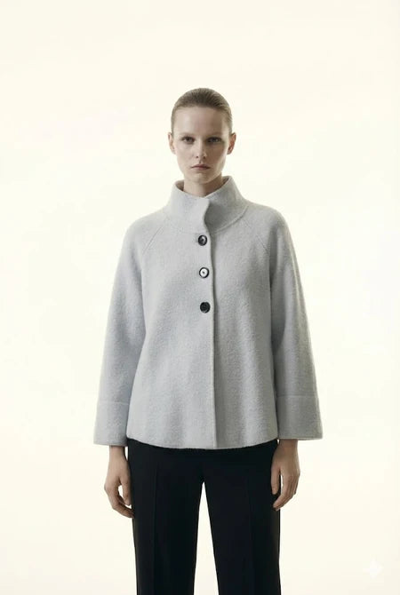 Gilet Boutonné Coupe Ample et Élégante